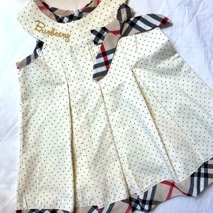 💯 Burberry Toddler Dress NWOT